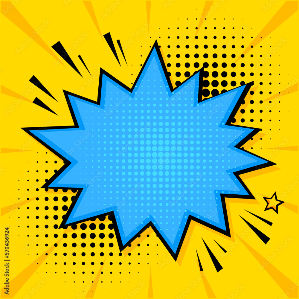 Blank speech bubble comic abstract background design Blank speech bubble comic abstract background design