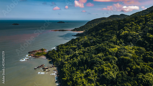 Peruíbe Litoral Sul Paulista Baixada Santista São Paulo Praia  Barco Pesca Pescadores Pescaria Peixes Oceano Mar Turismo Férias Verão Natureza Rio Água Areia Aérea Paradisíaco  photo