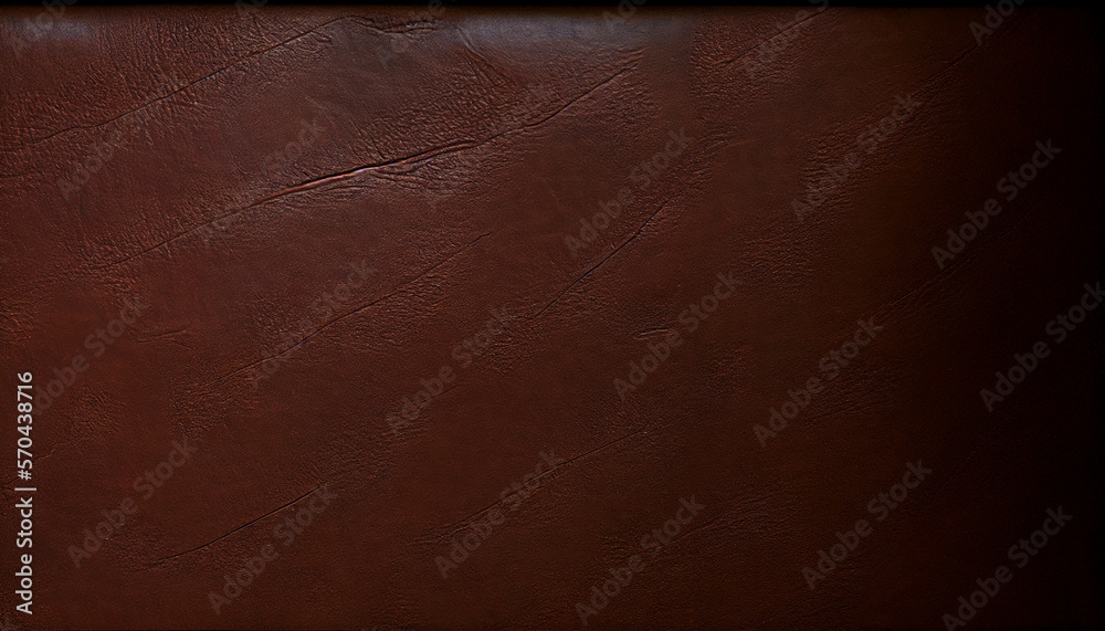 Fototapeta premium Textured background-Genuine leather.Generative AI