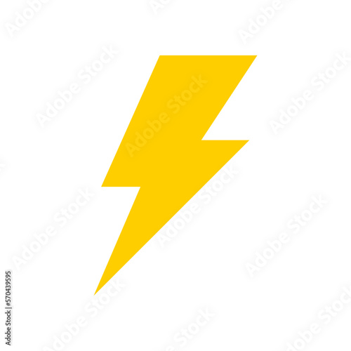 Flash Lightning Vector Icon Illustration