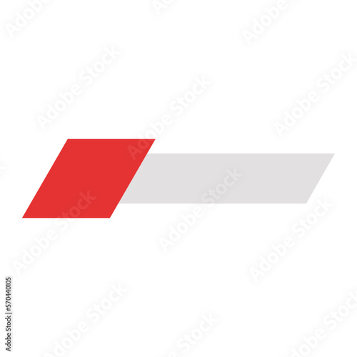News Lower Third Label Banner Geometric Shape