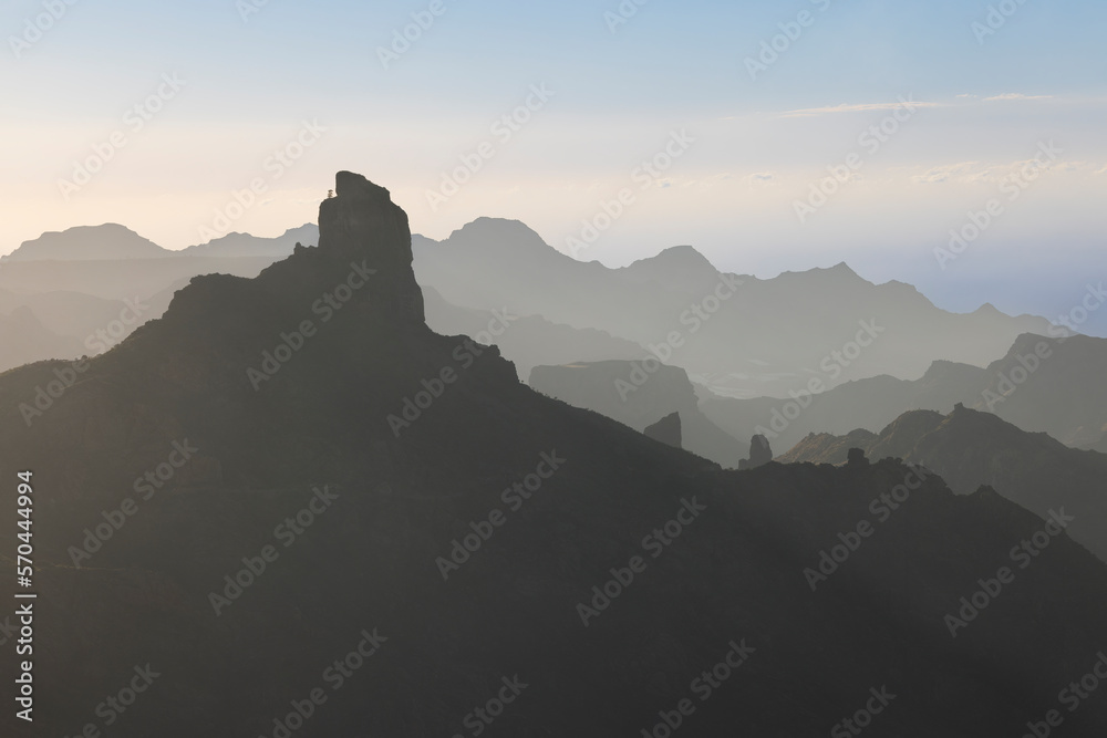 Mirador Degollada de las Palomas - The Mutilayer mountains