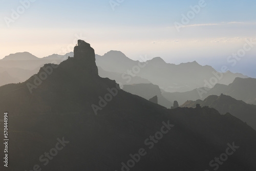 Mirador Degollada de las Palomas - The Mutilayer mountains