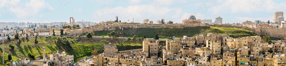 جبل القلعة - قلعة عمان- الاردن - Amman castle- the castle mountain- Jordan
