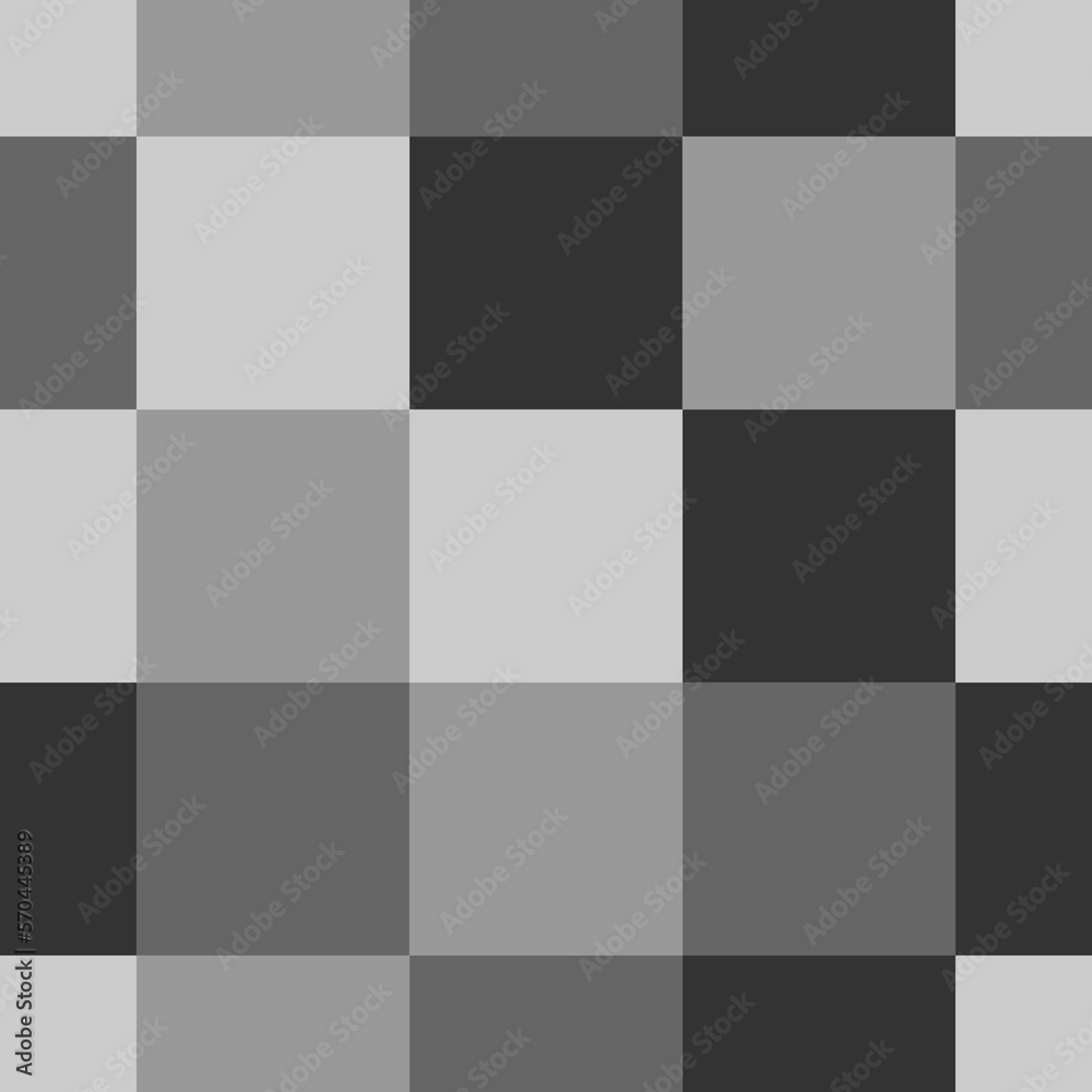Checkered seamless pattern. Fabric background. Checks ornament. Tiles wallpaper. Squares illustration. Geometric ornate. Textile print. Tiles motif. Digital paper. Cloth design. Abstract vector.