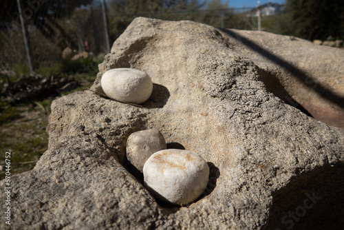 Stone Mano and Matate used by Native American Tribes to Grind Grain and Acorns
