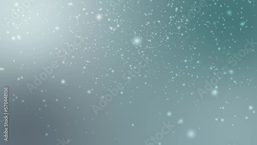 Wallpaper Mural snowfall on  cold blue background Torontodigital.ca