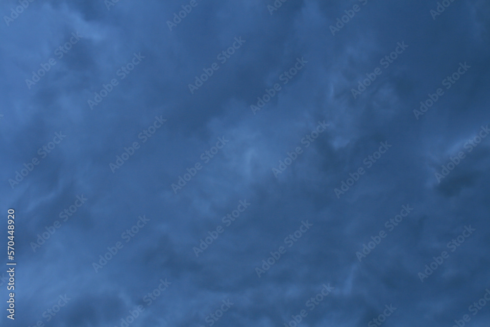 Looking straight up into evening storm clouds over Colorado