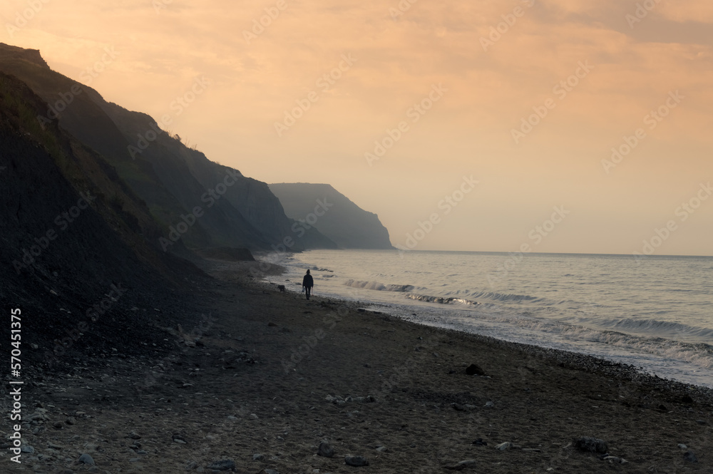 Durdle Door beach in the Jurassic Coast, England