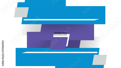 Modern blue geometric lines overlay layer movement design. Technology futuristic concept with space for your text. Use to presentation your product.