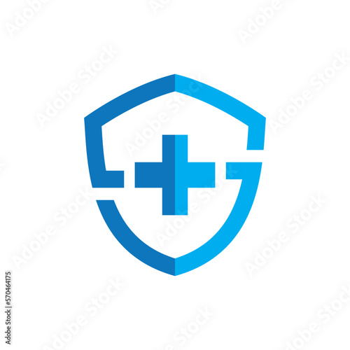 Health protect logo images illustration