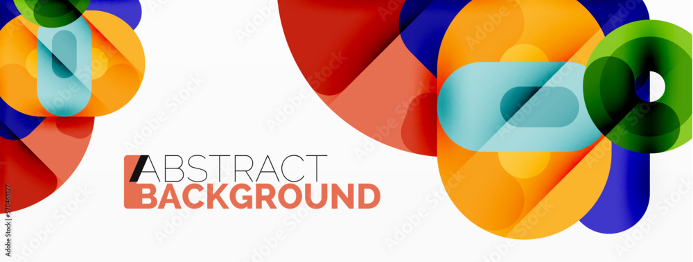 Creative geometric wallpaper. Circles, lines background. Business template for wallpaper, banner, background or landing Creative geometric wallpaper. Circles, lines background. Business template for wallpaper, banner, background or landing