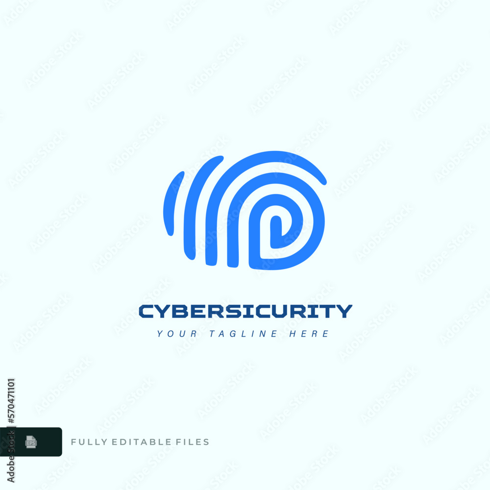 Vector Icon Style Illustration of Touch Id Fingerprint Scanning, Secure Access, Isolated Logo Vector Icon Style Illustration of Touch Id Fingerprint Scanning, Secure Access, Isolated Logo