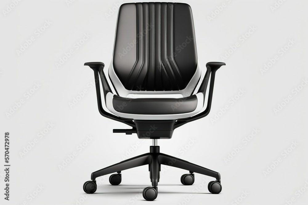 Fototapeta premium office chair isolated on white