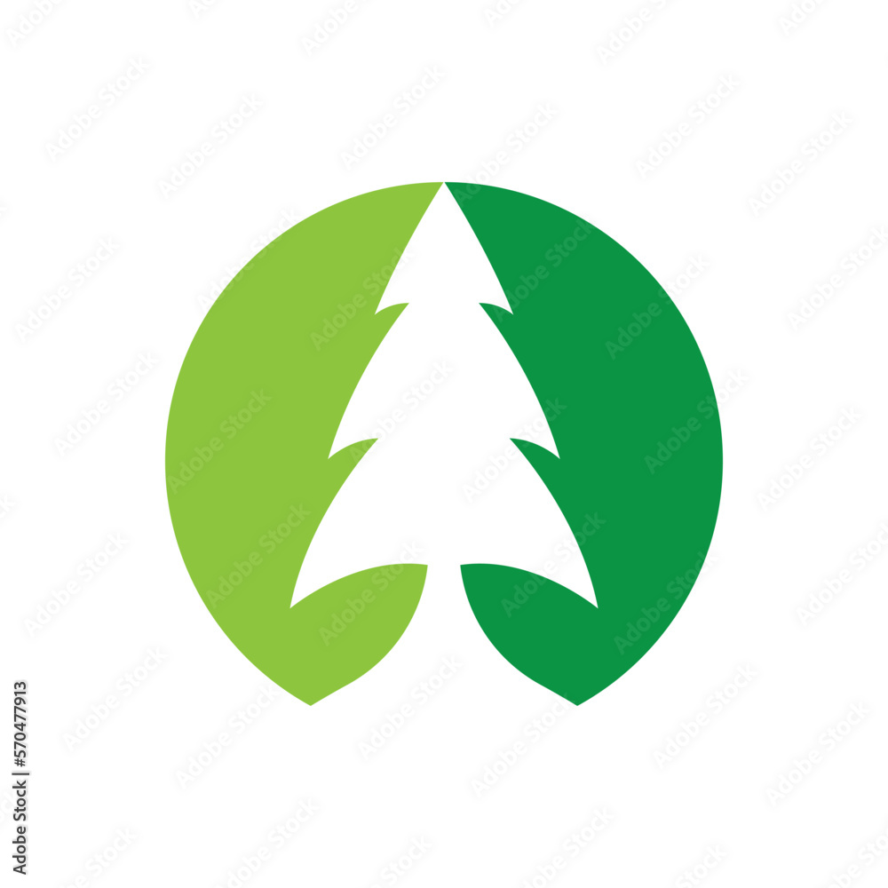 Pine tree logo images illustration Pine tree logo images illustration