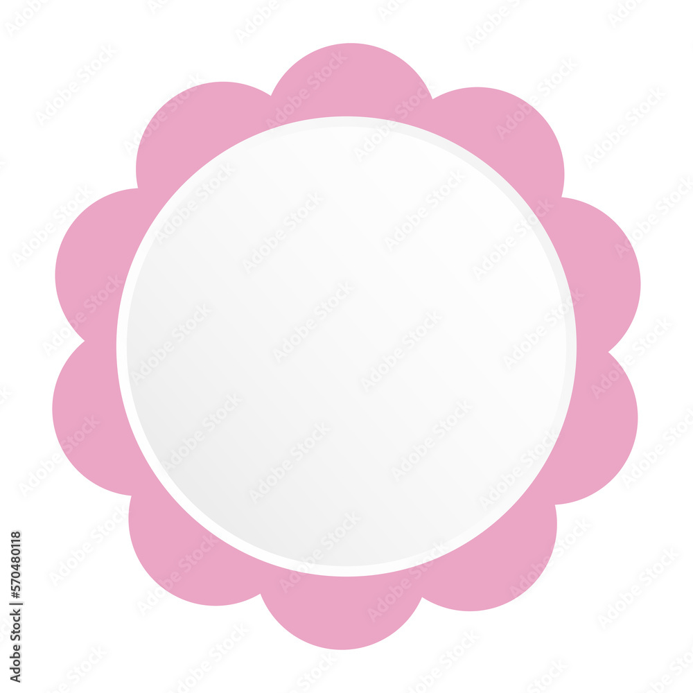 blank flower label