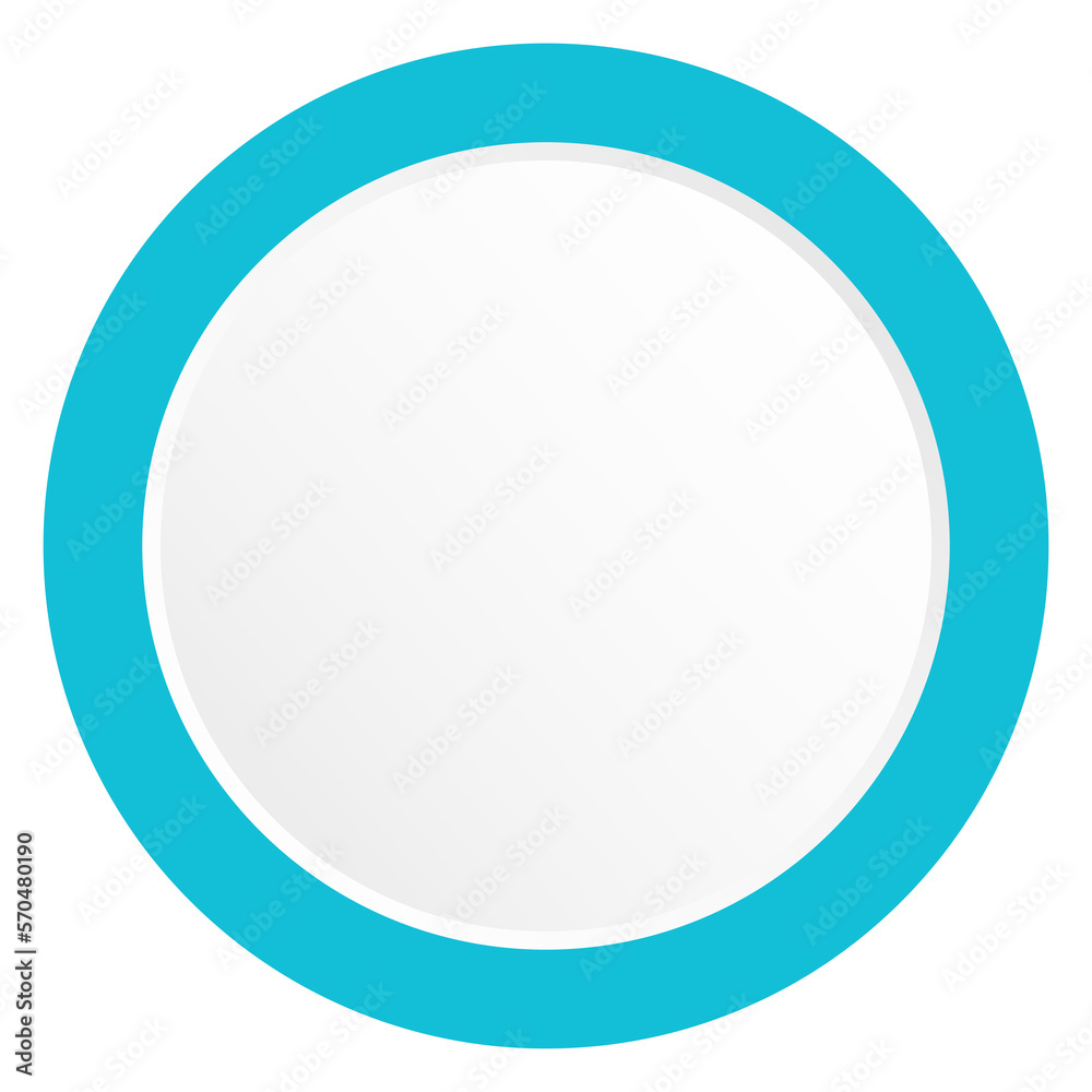 blank circle label