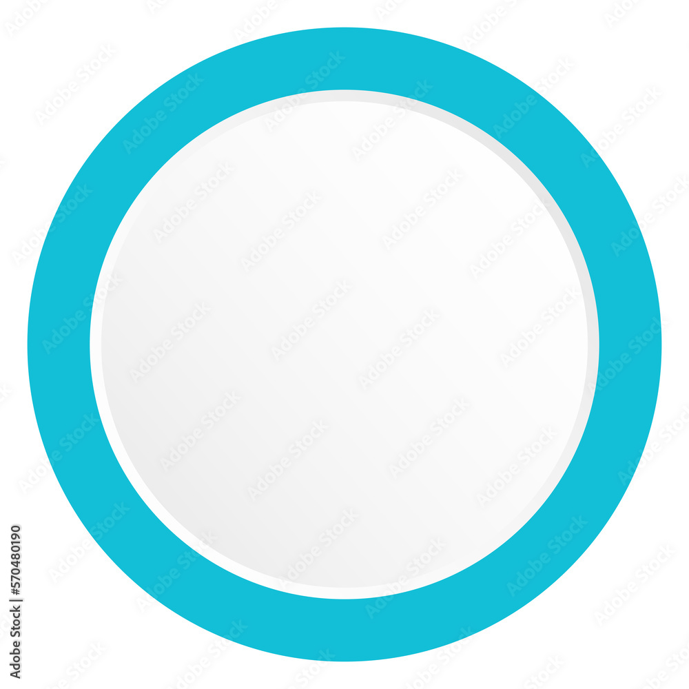 blank circle label blank circle label