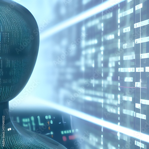 AI technology background