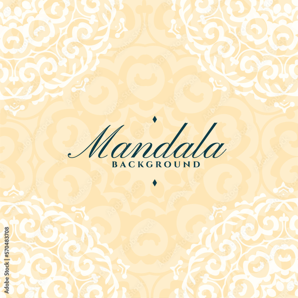 vintage indian mandala art for decorative backdrop designs