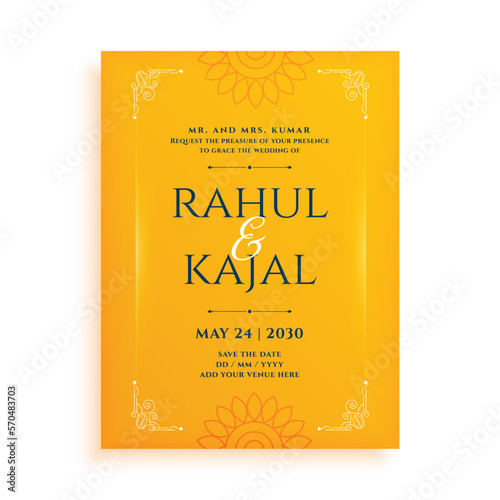 indian wedding invitation card celebrate the big day with hindu traditions