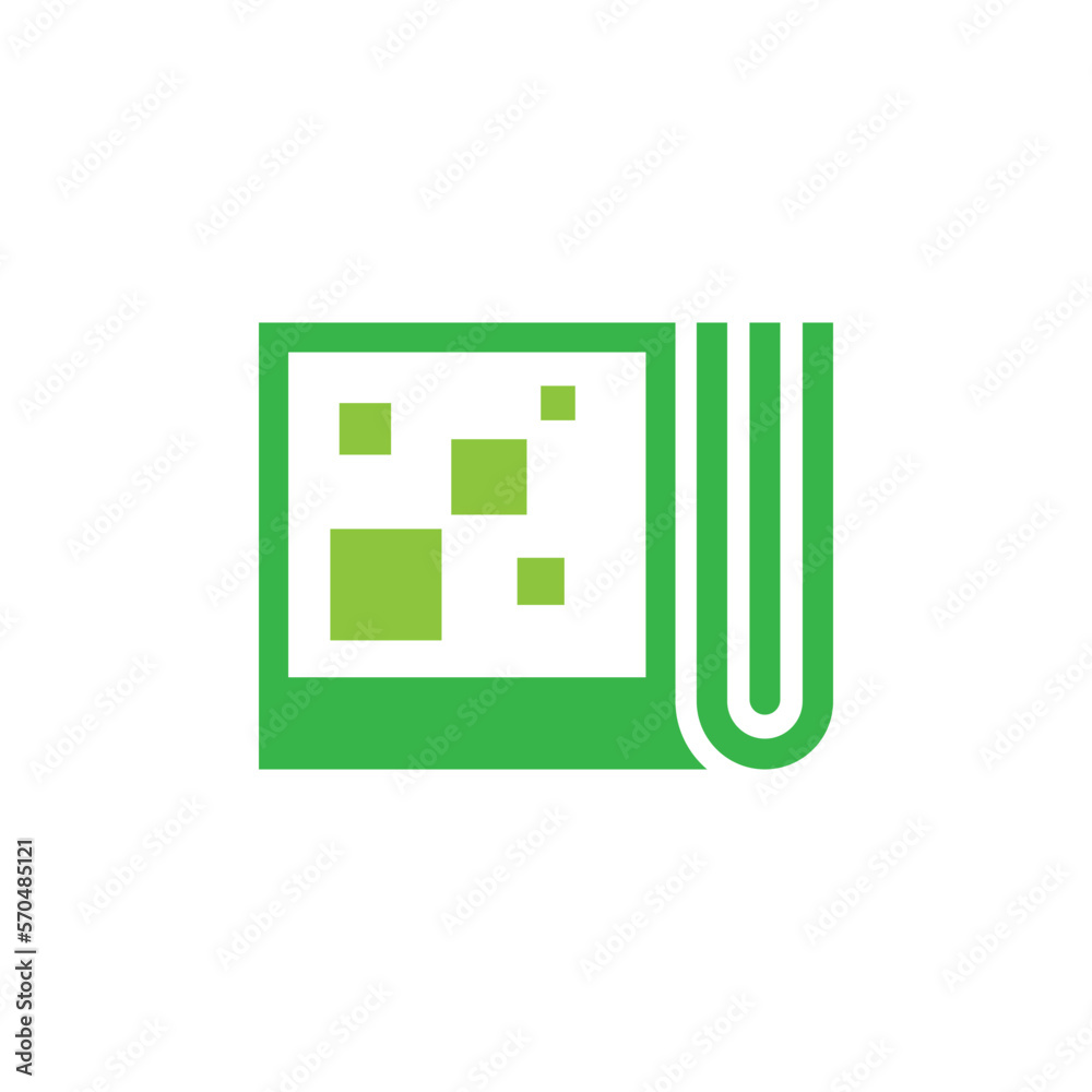 Digital book logo images illustration Digital book logo images illustration