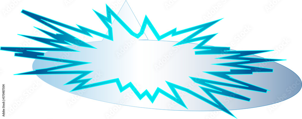 Speech bubble comic book effect bright star sticker dialogue promotion illustration Speech bubble comic book effect bright star sticker dialogue promotion illustration
