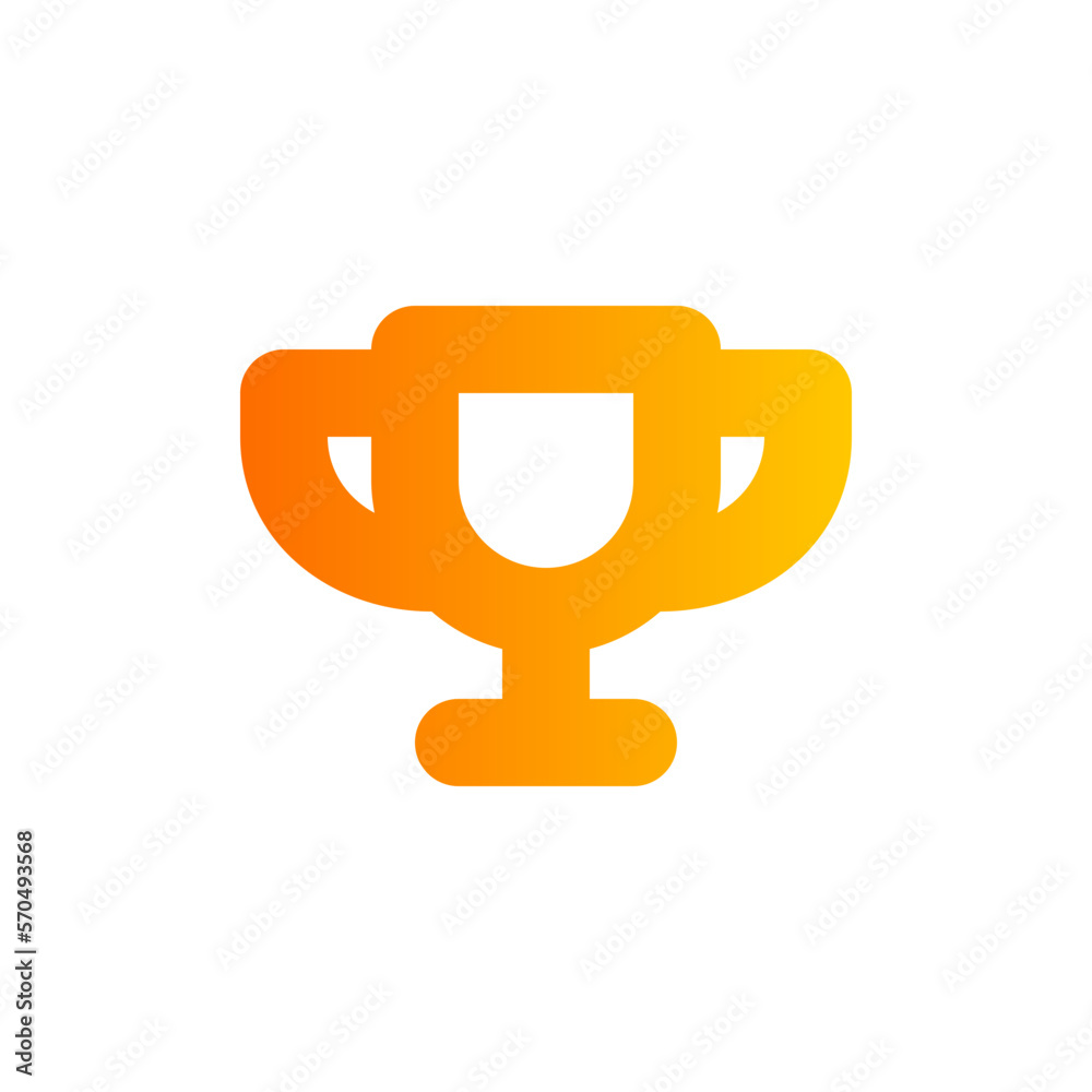 trophy gradient icon