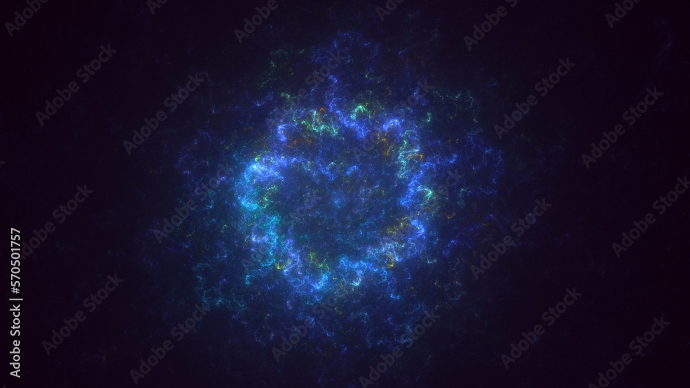 3D rendering abstract round light background 3D rendering abstract round light background