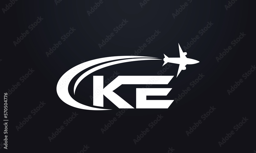 Tour and travel logo design, Airline agency symbol and aviation company monogram vector Tour and travel logo design, Airline agency symbol and aviation company monogram vector