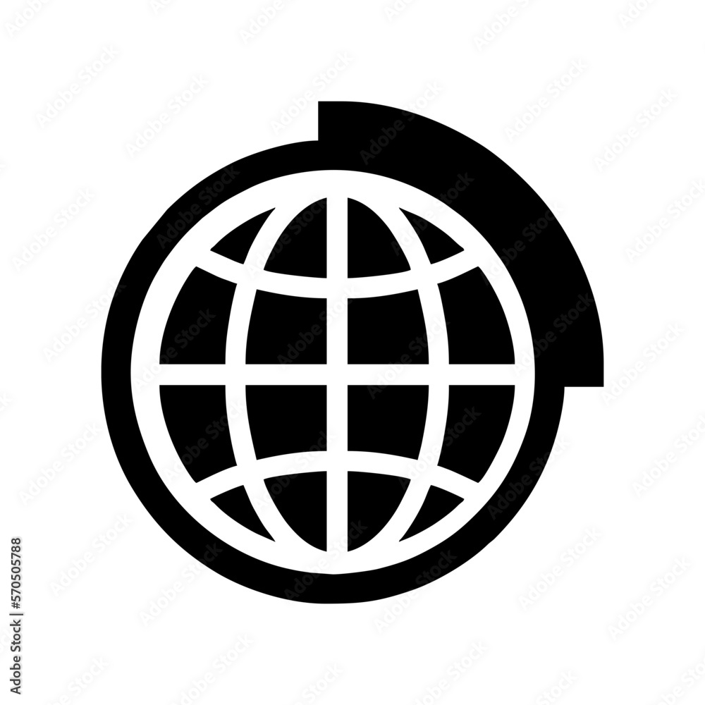 earth globe icon earth globe icon