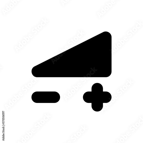 volume glyph icon