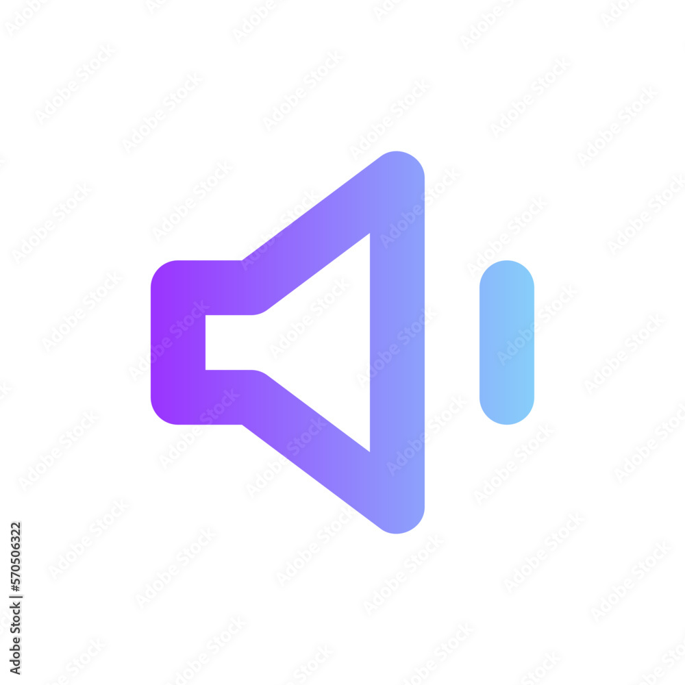 volume gradient icon volume gradient icon