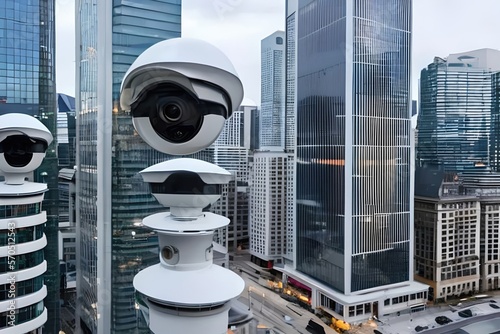 City Surveillance: High-Tech Security with Cutting-Edge Cameras, Big brother is watching you, 1984, Authoritarian