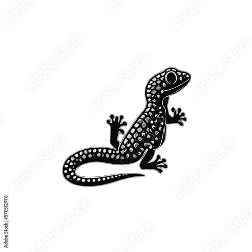 Lizard gecko illustration artwork vector graphic  cute geckos vectorized