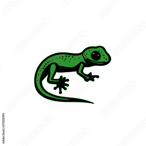 Lizard gecko illustration artwork vector graphic  cute geckos vectorized