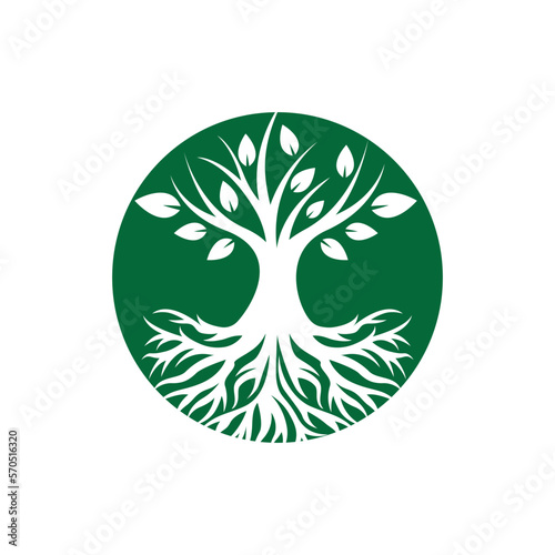 Tree logo images design