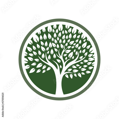 Tree logo images design
