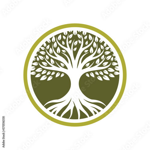 Tree logo images design
