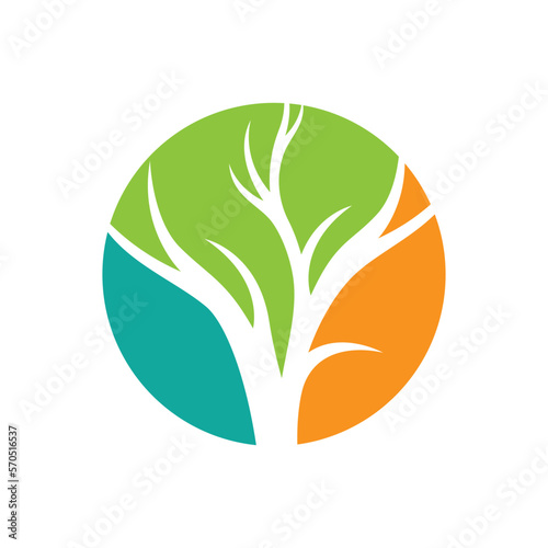 Tree logo images design