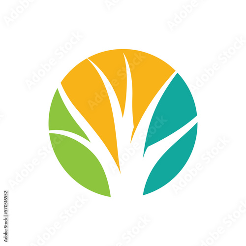 Tree logo images design