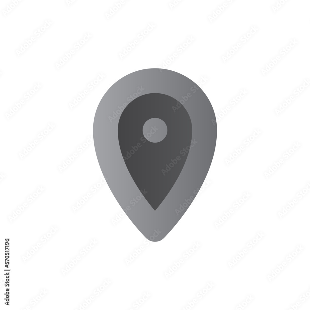 location two tone gradient icon location two tone gradient icon
