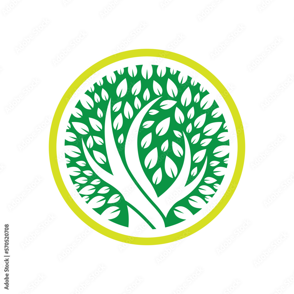 Tree logo images design