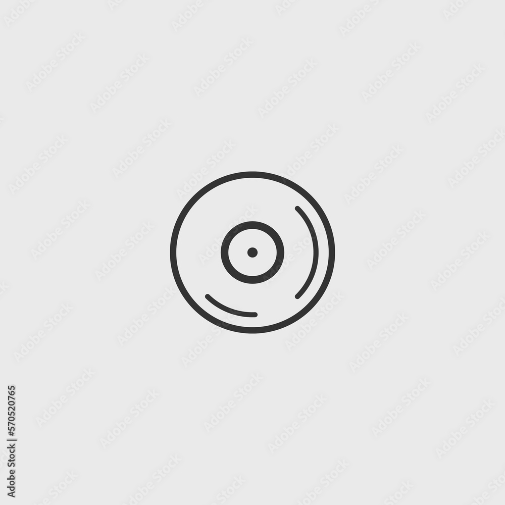 Compact Disc solid art vector icon isolated on white background. filled symbol in a simple flat trendy modern style for your website design, logo, and mobile app Compact Disc solid art vector icon isolated on white background. filled symbol in a simple flat trendy modern style for your website design, logo, and mobile app