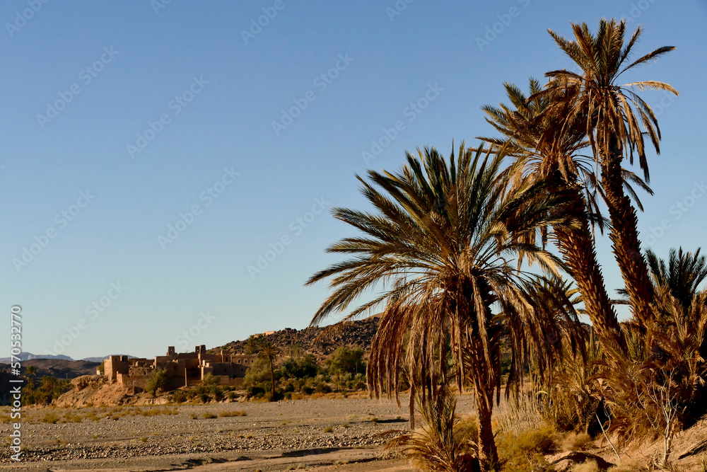 Marocco, paesaggio predesertico del Medio Atlante. Regione di Souss Massa Marocco, paesaggio predesertico del Medio Atlante. Regione di Souss Massa
