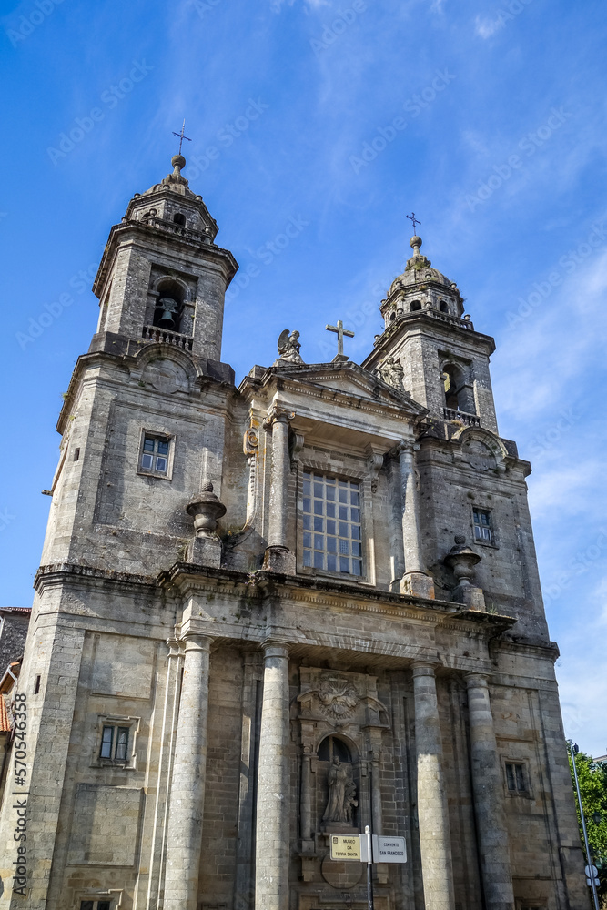 Saint Franciscus church, Santiago de Compostela, Galicia, Spain