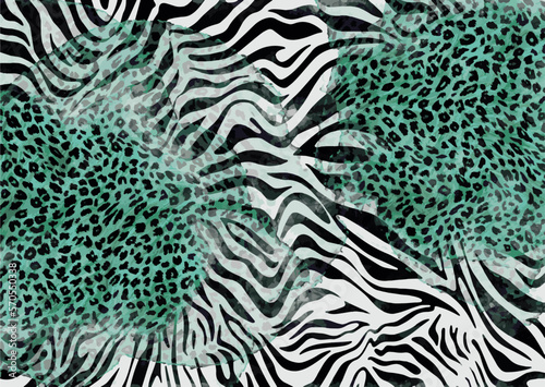 abstract animal skin pattern vector	
