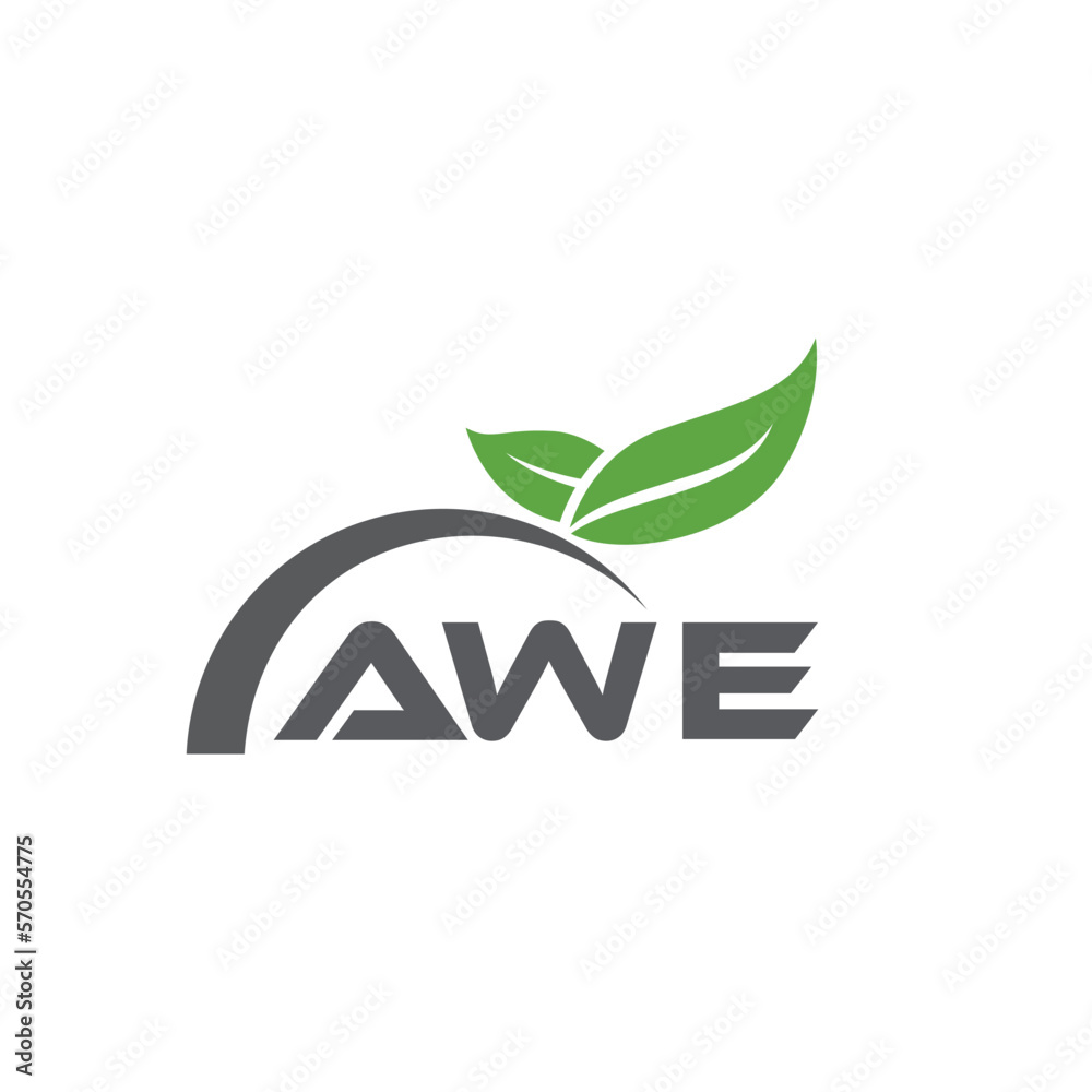 AWE letter nature logo design on white background. AWE creative initials letter leaf logo concept. AWE letter design.
AWE letter nature logo design on white background. AWE creative initials letter leaf logo concept. AWE letter design.