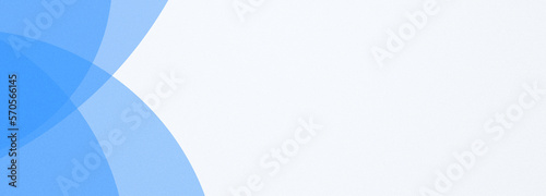 Abstract geometrical blue digital web horizontal banner brochure design template blank with place for text . Wavy liquid transparent circles shapes.