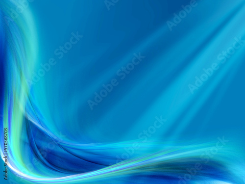 blue underwater background